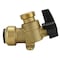 Apollo 3/4 in. Brass Push-To-Connect x 3/4 in. Garden Hose Thread Quarter-Turn Garden Valve with Drop Ear FSBGV3434 - alternate 8